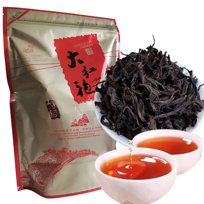 250g Da Hong Pao Tea Big Red Robe Tea Black Tea Oolong Dahongpao Wuyi Rock Tea 茶 • $11.50
