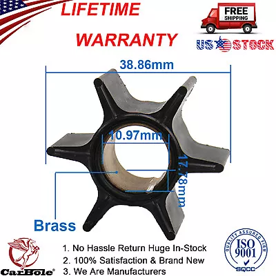 47-89984T4 47-F694065 18-3017 Water Pump Impeller For Mercury Mercruiser Chrysle • $11.97