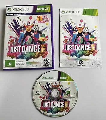 Just Dance 2019 Xbox 360 Free Postage • $44.99