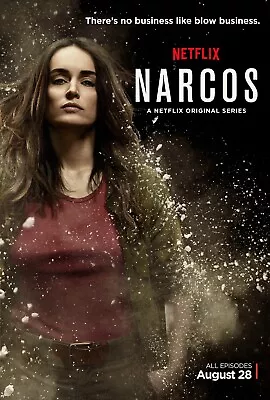 Narcos Tv Show Movie Poster Print Premium  Wall Art Size A5-a1 • $5