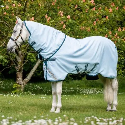 £235.95 • Buy Amigo Eco Plant-Dye 50g Waterproof Horse Medium Light Turnout Rug - Blue