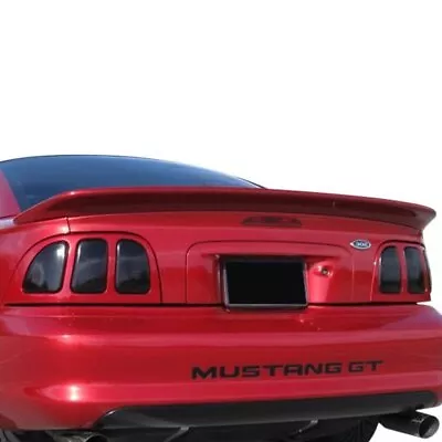 For Ford Mustang 94-98 Spoiler Custom Saleen Style Fiberglass Flush Mount Rear • $238.05