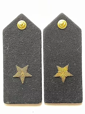 LR0530 Original WW2 US Navy Midshipman (Naval Cadet) Shoulder Boards Pair L2E • $22