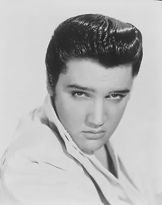 Elvis Presley Posing At The Camera Black And White  8x10 Picture Celebrity Print • $3.98