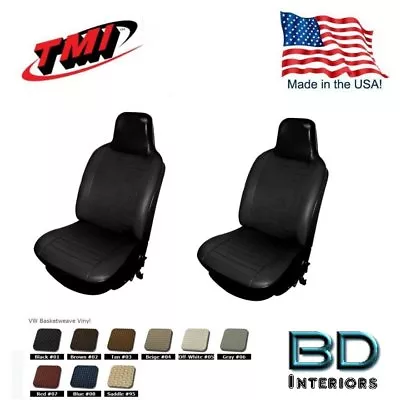 1974-76 VW Volkswagen Bug Super Beetle Slip On Front Seat Upholstery- Any Color • $250.82