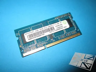 Ramaxel 4GB RMT3170EB68E9W-1600 PC3-12800S DDR3-1600MHz Laptop Memory • £7.89