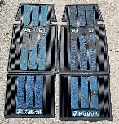 VW Mk1 Rabbit Floor Mats Vintage Plasticolor  • $189.99