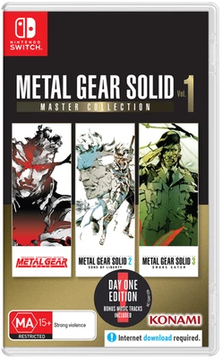 $91.95 • Buy DUE 24/10/2023📅Metal Gear Solid: Master Collection Vol. 1 Day 1 Edition (Switch