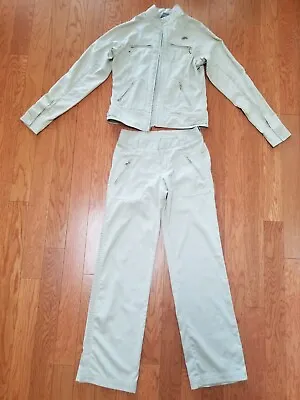 $50 • Buy Nike Beige Jacket And Pants Set/outfit Athleisure Size Xs