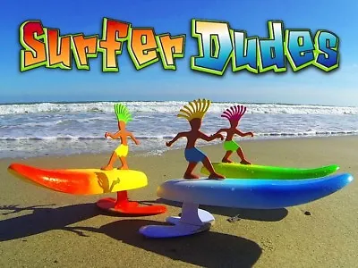Wahu Surfer Dudes Self Surfing Beach Toy Boomerang NEW SEASON Characters  • $34.95