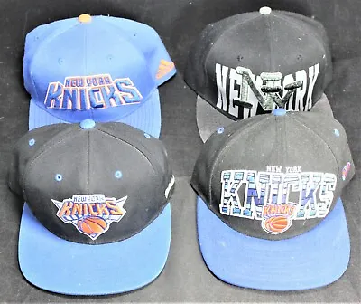 (4) New York Knicks Snapback Hat Lot - Mitchell & Ness - New Era - Vintage • $39.99