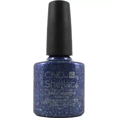 £19.95 • Buy CND Shellac UV Gel Polish 7.3ml & BOXED ~ STARRY SAPPHIRE ~