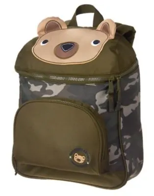 Gymboree Bear N Camouflage Printed Backpack Nwt • $10