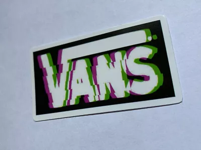 VANS Off The Wall 3” Inch Skateboard Sticker Trippy Decal • $3.99
