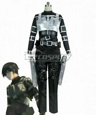 Attack On Titan Shingeki  Final Season Mikasa Ackerman Cosplay Costume： • $84.60