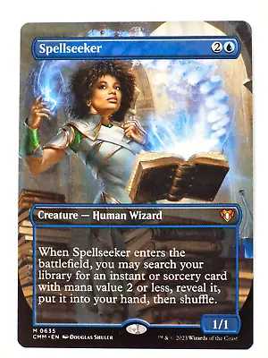 MTG Spellseeker - Commander Masters [Alternate] [Borderles] NM- • $14