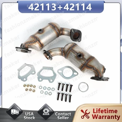 $104.05 • Buy Fit Dodge Grand Caravan V6 3.6L 2011-2016 Catalytic Converter Front Left & Right