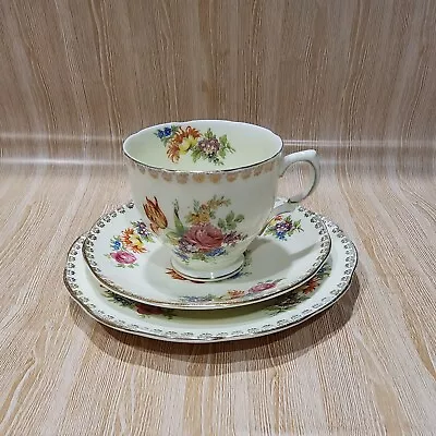 Vintage Salisbury England 2123 Bone China Trio  • $40