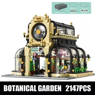 Mould King 16019 Botanical Garden Nova Town Street View Creator With LED Lights  • $109.99