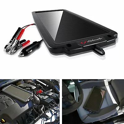 $33.21 • Buy Battery Maintainer Solar Charger 12V Tender Car Trickle Motorcycle Boats Trucks