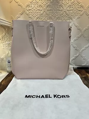 NEW Michael Kors Fragrance Blush Pink Tote Crossbody Bag Shopper Handbag • $45