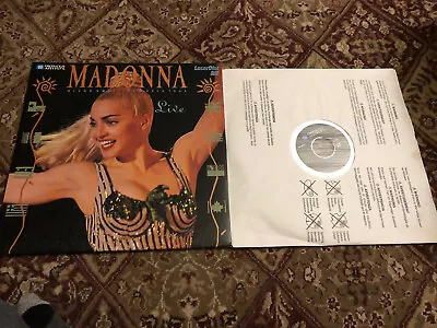 Madonna - Blond Ambition (Laserdisc 1990) • $25