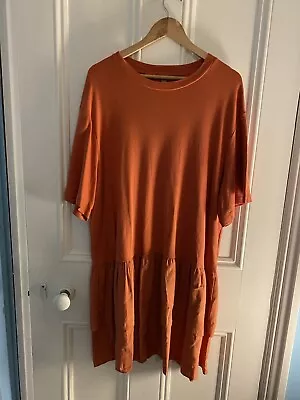 Orange COS Medium Jersey Dress • £12