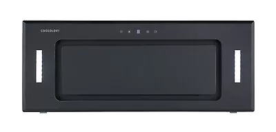 Black 75cm Energy A+ Canopy Cooker Hood BUGL750BK Built-in Glass Extractor Fan • £199.99