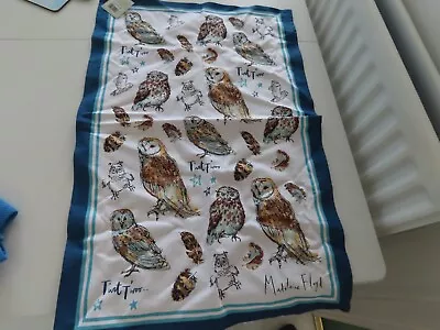 Madeleine Floyd Owl Tea Towel. New. • £7