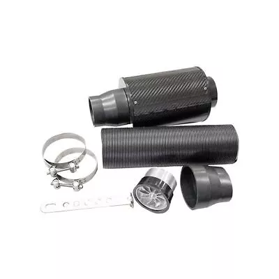 Jetco Air Filter Kit Carbon With Flexible Inlet Pipe Performance Products Air Fi • $181.16