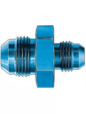 Aeroquip Fitting Adapter Straight 4 AN Male To 3 AN Male Aluminum Blu (FCM2048) • $50.58