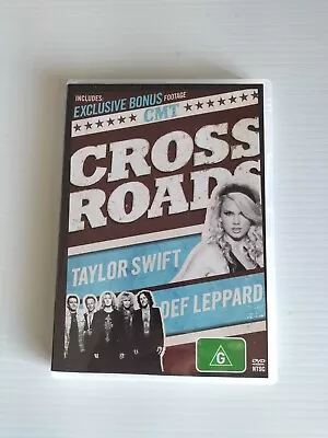 Taylor Swift Def Leppard DVD CMT Crossroads (REGION 1 DVD) • $14.99