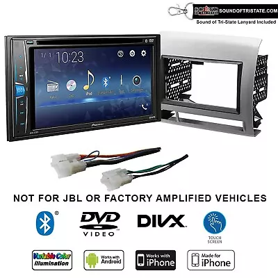 Pioneer AVH-221EX DVD-Receiver + Install Kit Fits 05-11 Toyota Tacoma (Silver) • $279.99