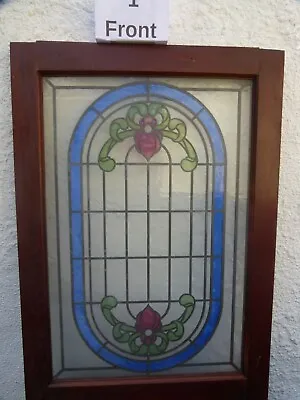 Hardwood Front Door Glass Panel Edwardian Victorian Door • £299.99