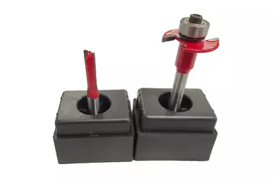 £27.30 • Buy 2mm Slot Cutter + 6.3mm Door Router Cutter, Campervan Furniture, Knock On T Trim