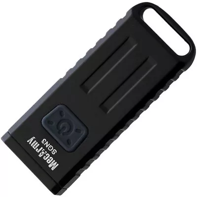 MecArmy Mini Multifunction Flashlight Resistant Rechargeable Keychain-SGN3-BLACK • $29.90