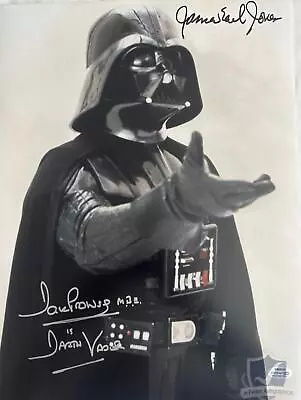 James Earl Jones Dave Prowse Signed 16x12 Photo STAR WARS AFTAL OnlineCOA • £596.25