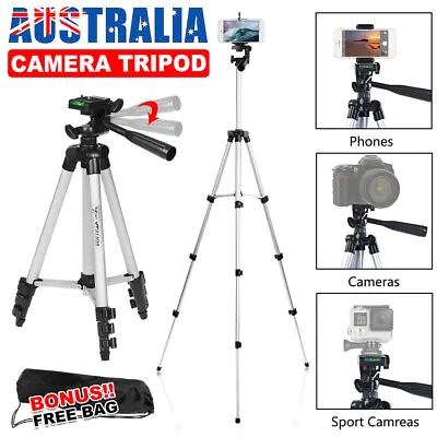 $15.25 • Buy Camera Tripod Stand Mount For Travel Digital DSLR SLR Sony Adjustable Travel