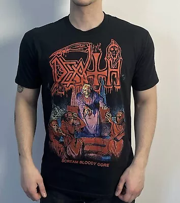 Death - Scream Bloody Gore (Gildan)Black T-Shirt Obituary Morbid Angel • $20.88