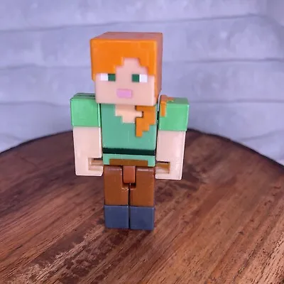 New Loose Minecraft Overworld Series #3 Articulated 3  Alex Action Figure • $12.49