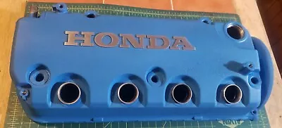 1992-2000 Honda Civic D Series Valve Cover - D16 - D16z6 - D16y8 - D16y7  Blue • $140