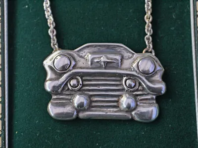 £57.99 • Buy Handmade Scottish Fine Silver 999 Vintage Car Ingot Pendant