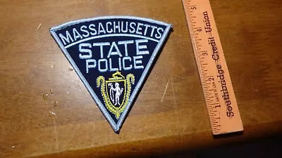  Massachusetts State Police Mass Highway Patrol    Obsolete Patch   Bx B 21 • $5