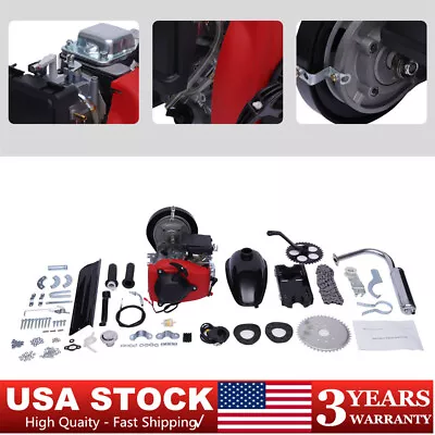 4Stroke 49CC Gas Cycle Bike Engine Kit Petrol Motorized Bicycle Motor Full Set • $161.50