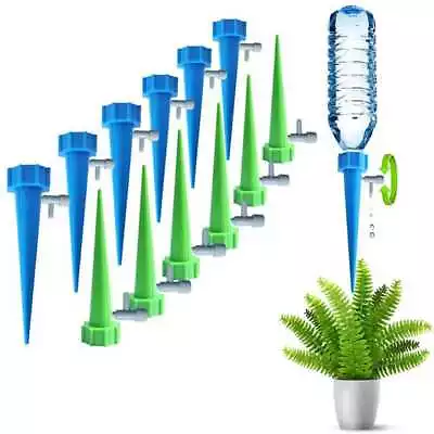 £6.56 • Buy Auto Water Dripper Automatic Drip Irrigation System Self Watering Spike Plants