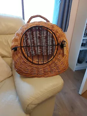 £40 • Buy Cat Wicker Basket/carrier