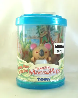 Vintage TOMY Micropets OZ BEAR • £12.95