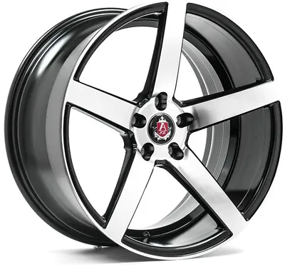 Alloy Wheels 17  Axe EX18 Black Polished Face For Mazda 6 [Mk2] 07-12 • $996.47