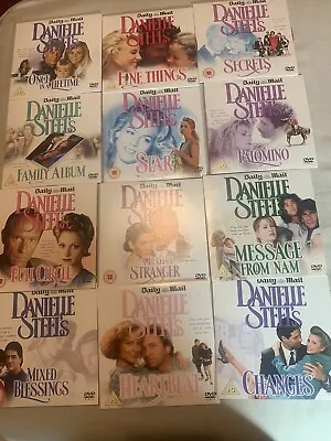 DANIELLE STEEL COLLECTION 12 Titles- MAIL PROMO DVD - • £12.99