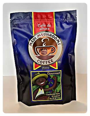 Medi Mushrooms Gourmet Coffee Heal Your Body And Mind Boost Energy Soluble • $28